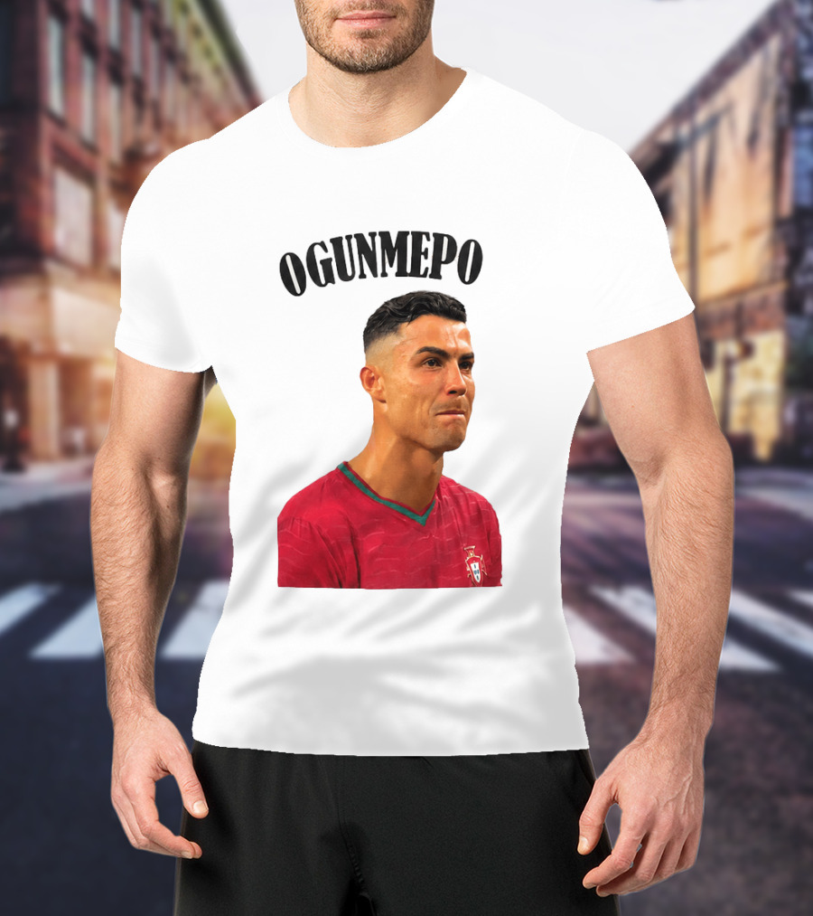 Cristiano Ronaldo Ogunmepon Portugal Soccer Star T-Shirt