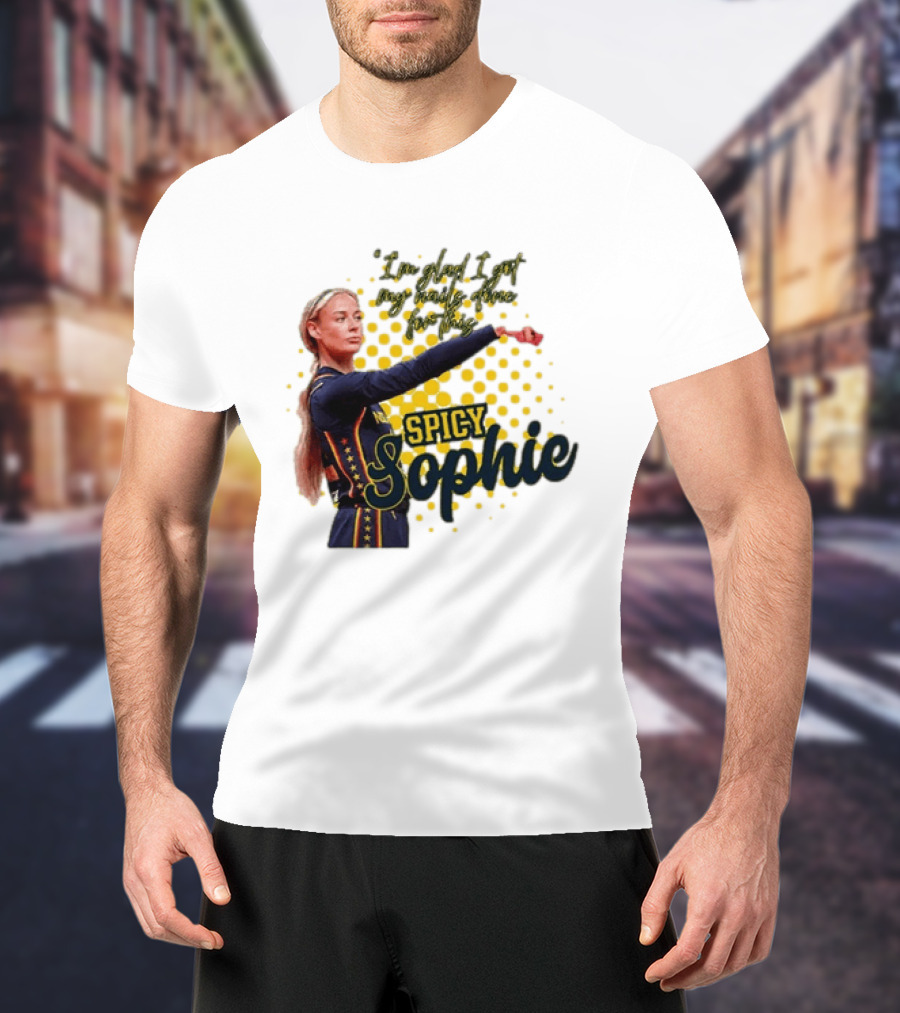 Sophie Cunningham 8 Women Basketball Spicy Sophie Point God T-Shirt
