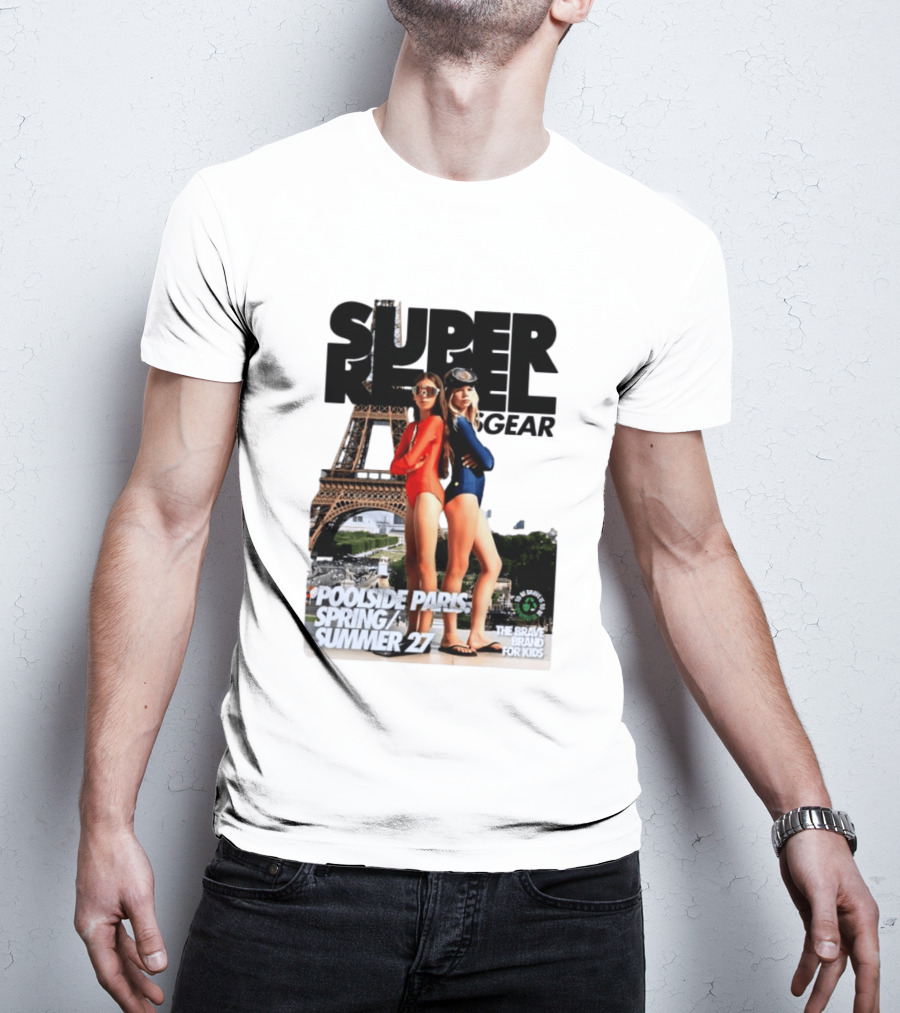 Super Rebel Gear Poolside Paris Spring Summer 27 The Brave Brand For Kids T-Shirt