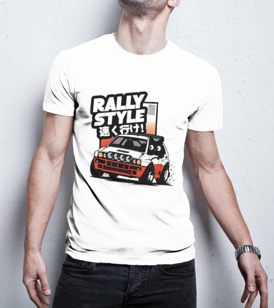 Rally Style Lancia Delta Integrale Hayashi Iku Speed T-Shirt