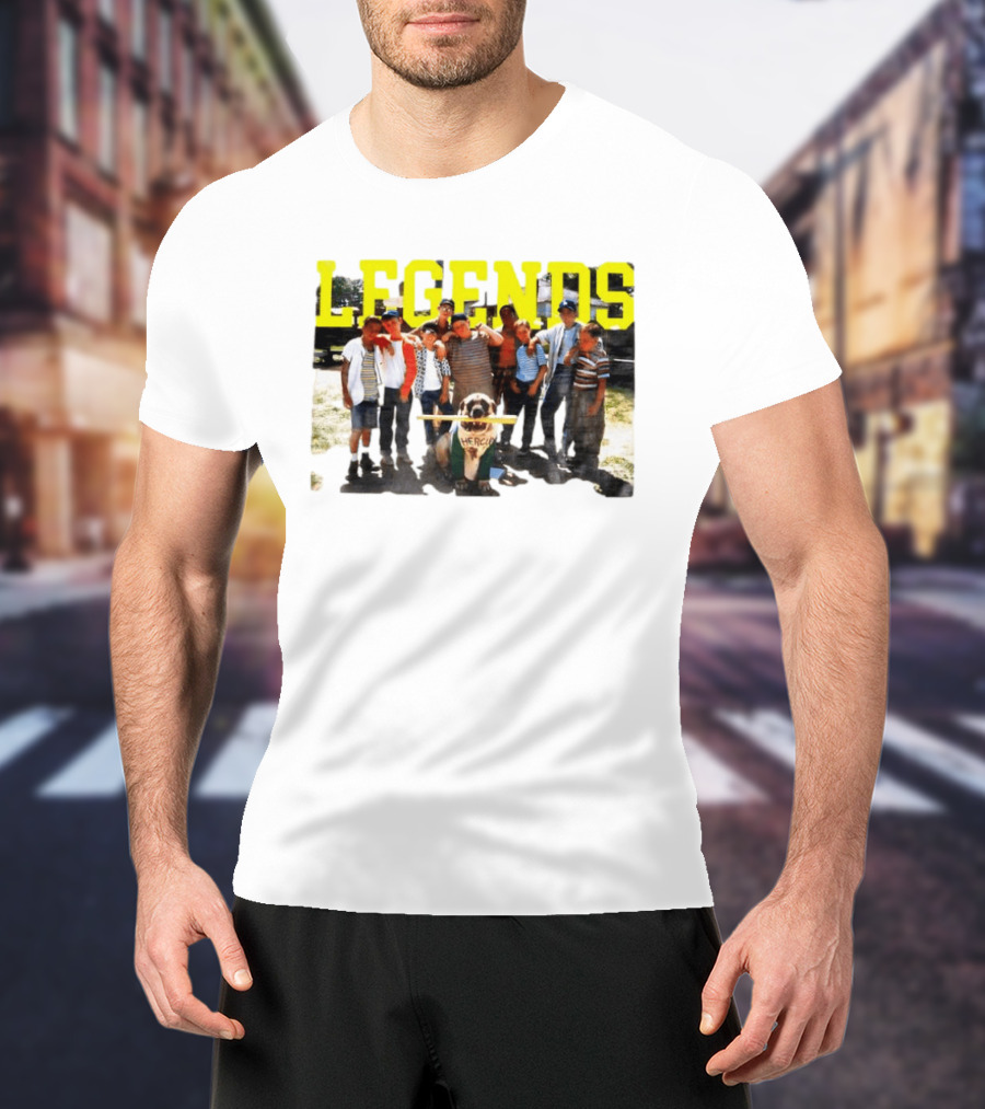 The Sandlot Legends With Hercules The Dog Movie Characters T-Shirt