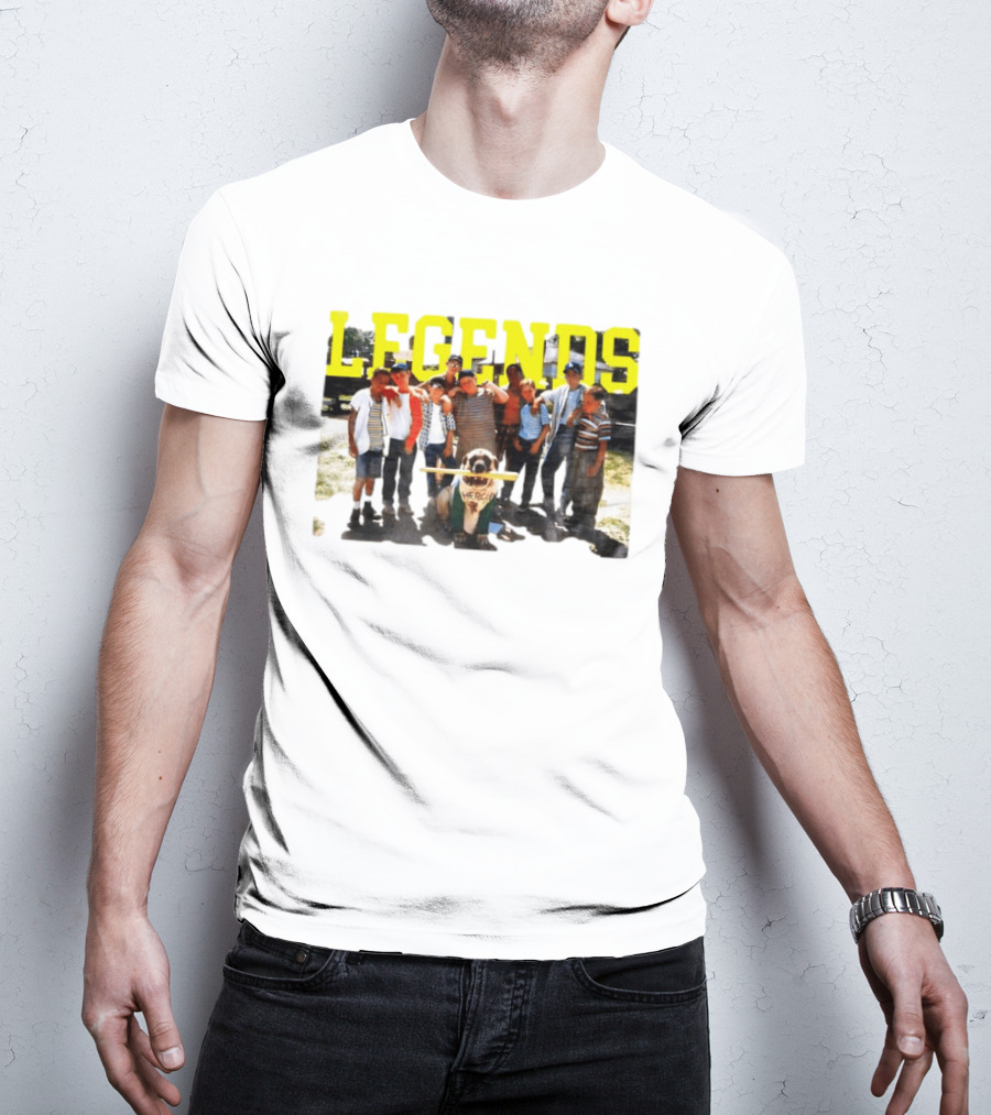 The Sandlot Legends With Hercules The Dog Movie Characters T-Shirt
