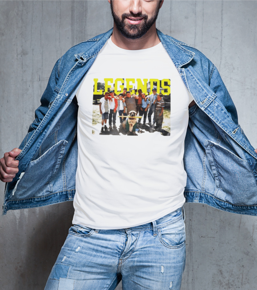 The Sandlot Legends With Hercules The Dog Movie Characters T-Shirt