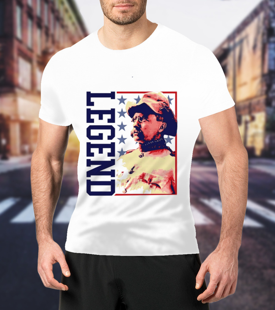 Legend Theodore Roosevelt USV Rough Rider T-Shirt