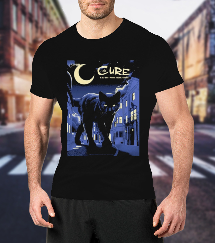The Cure Cat Moon Trencin Pohoda Festival July 8 2026 T-Shirt