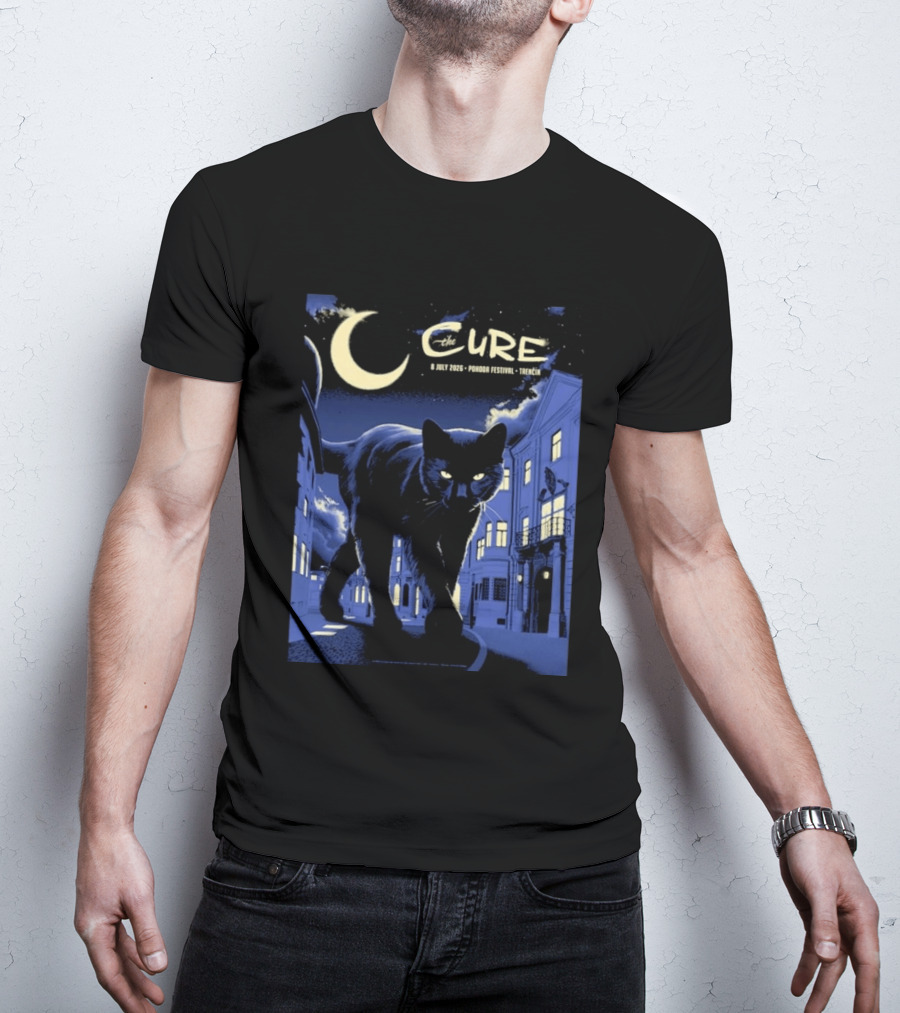 The Cure Cat Moon Trencin Pohoda Festival July 8 2026 T-Shirt