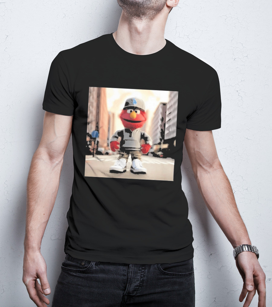 Sesame Street Elmo Streetwear New York Yankees T-Shirt