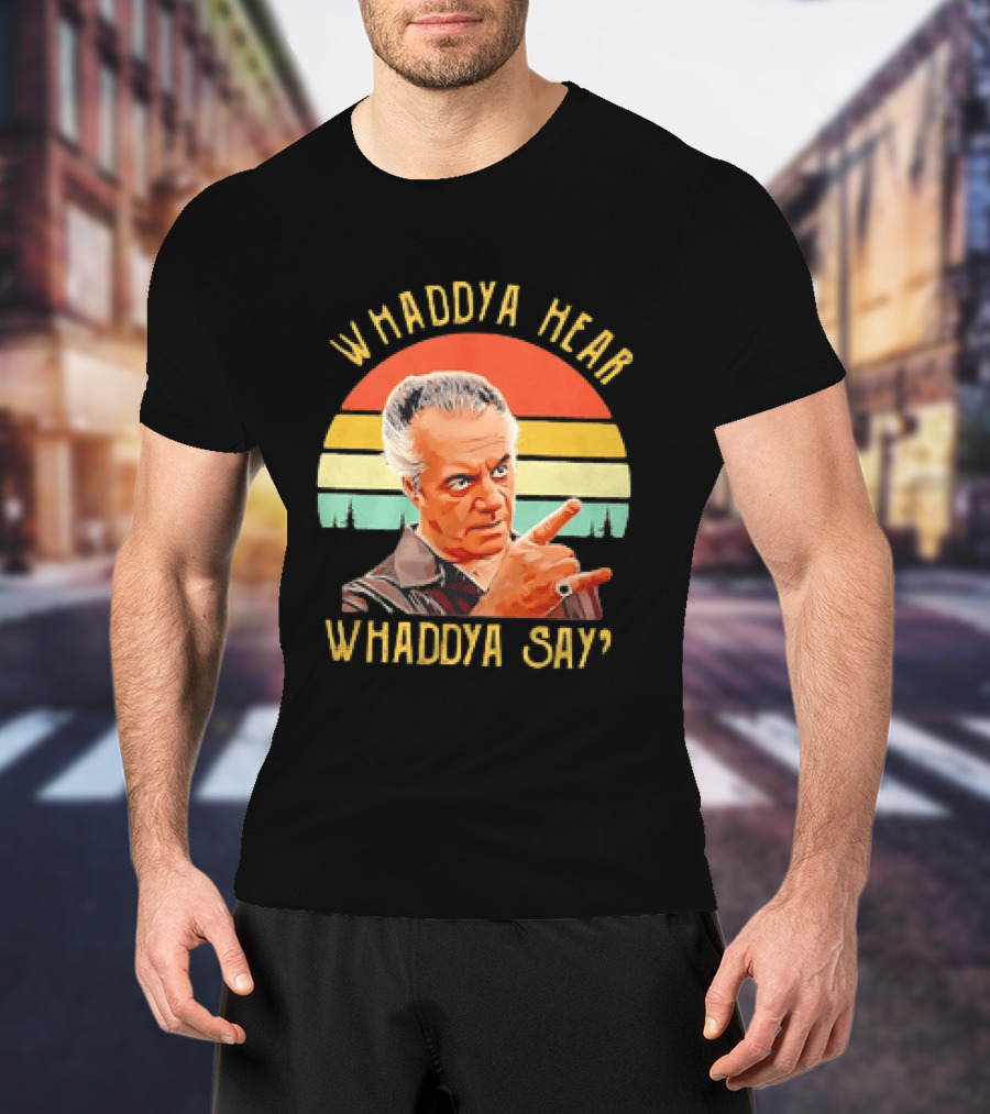 The Sopranos Paulie Walnuts Whaddya Hear Whaddya Say T-Shirt