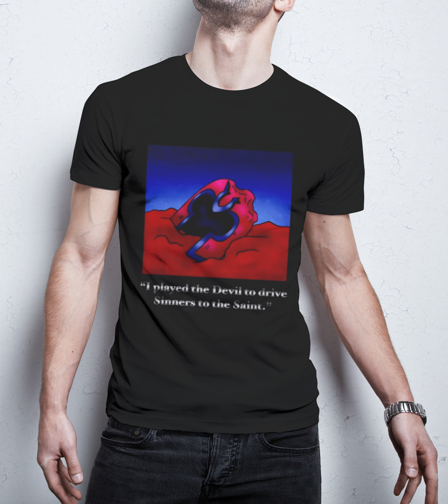 Magneto Helmet I Played The Devil To Drive Sinners To The Saint T-Shirt