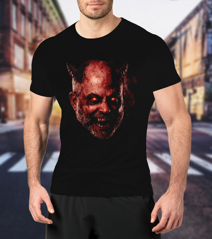 Mark R Levin The True Face Of Evil Political Satire Demonized T-Shirt