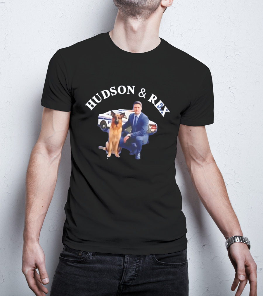 Hudson And Rex Police Partners T-Shirt