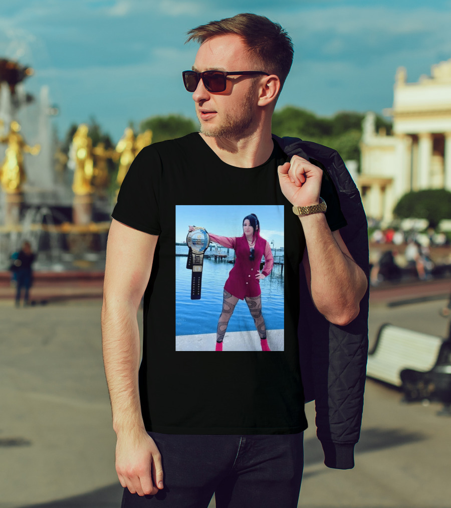 We Are At The Beach Hikaru Shida Wrestling Champion Dockside T-Shirt