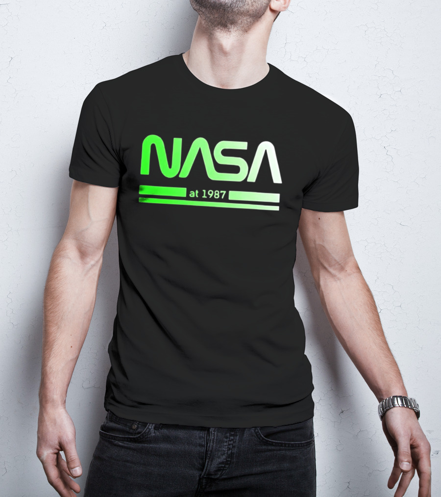 NASA Neon Green 1987 T-Shirt