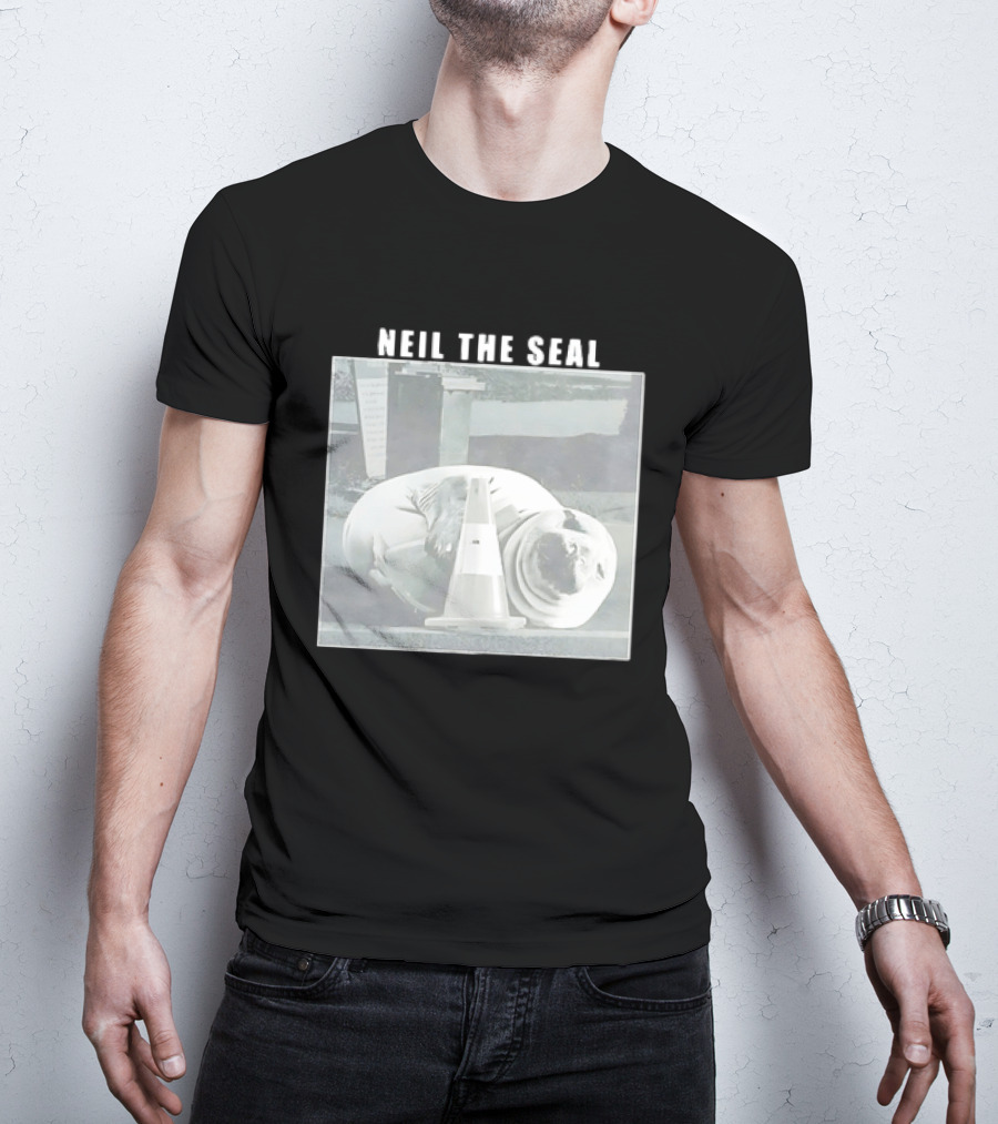 Neil The Seal With Traffic Cone Become Ungovernable T-Shirt