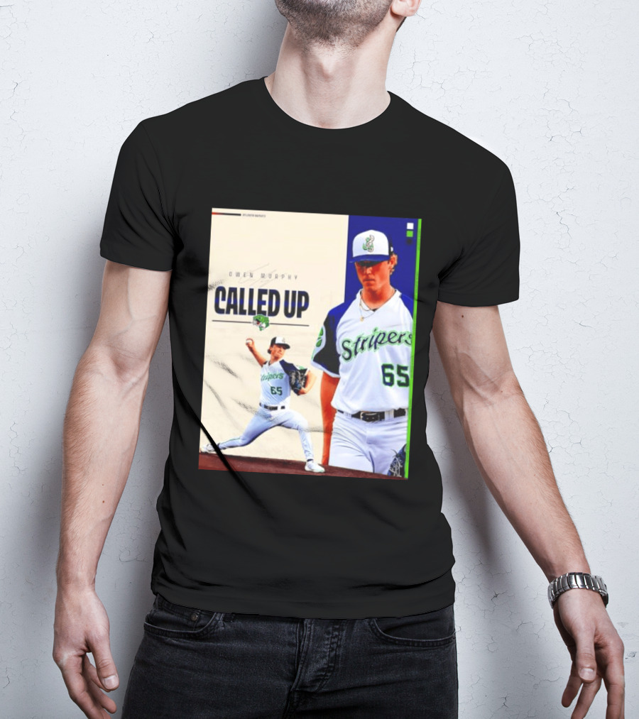 Owen Murphy Called Up Stripers 65 Player Announcement T-Shirt
