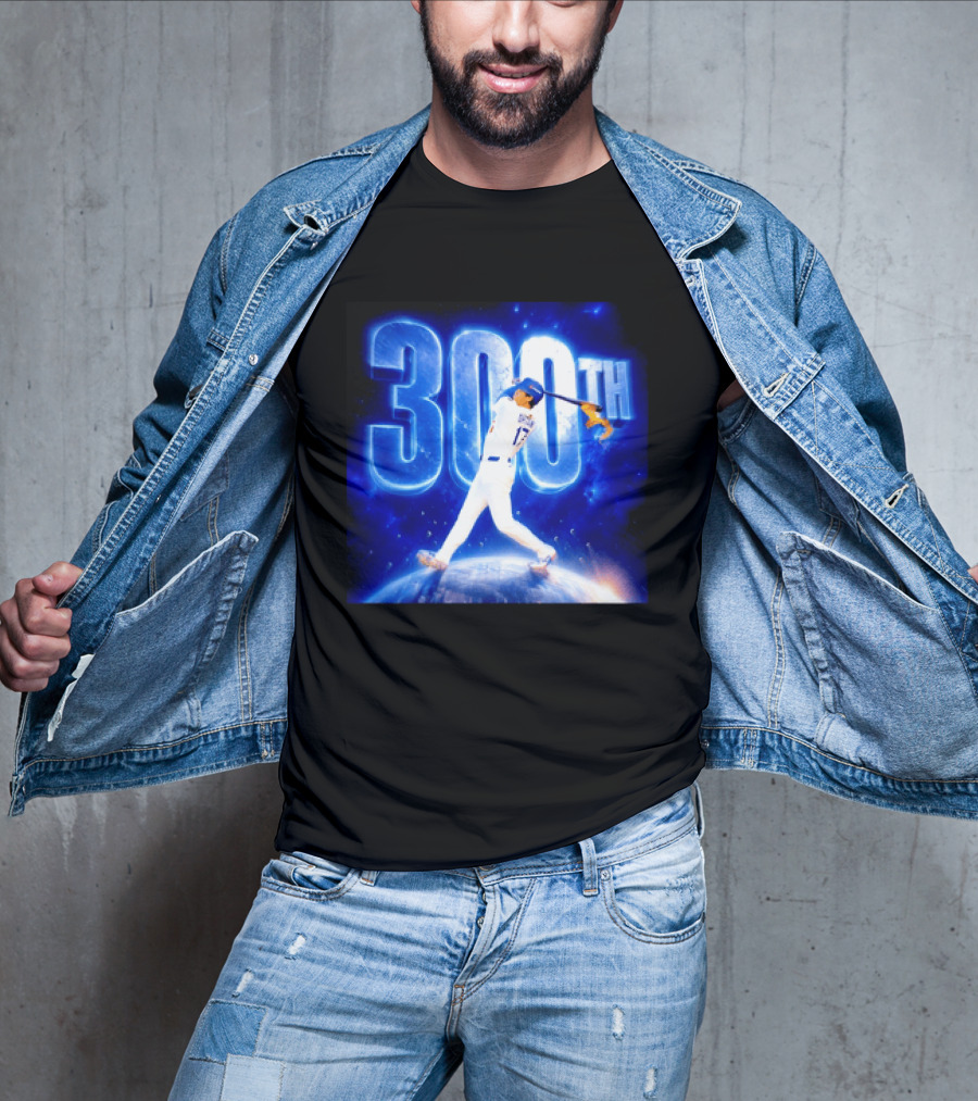 Shohei Ohtani 300th Home Run 17 Power Swing Los Angeles Dodgers T-Shirt