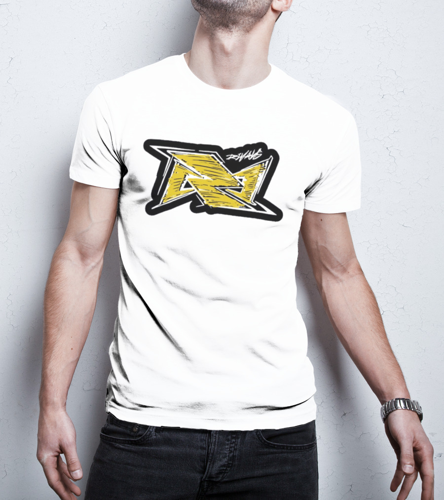 Rivals Scribble Yellow Black Riot Green Graffiti T-Shirt
