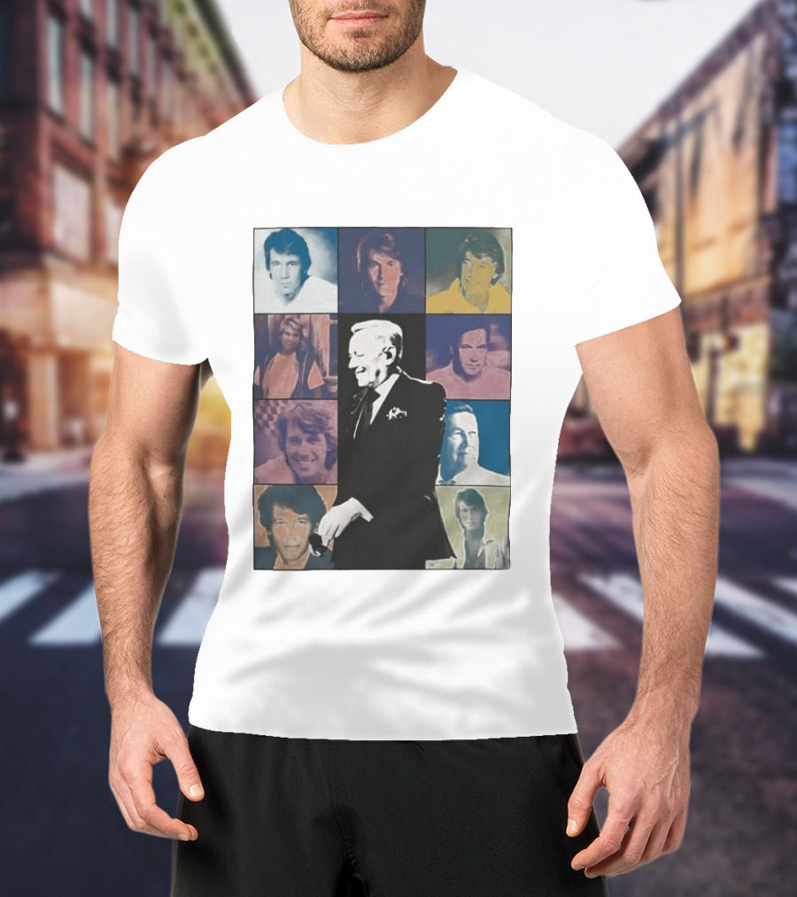 Roland Kaiser Ein Leben Für Die Musik Pop Art Tribute Collage T-Shirt
