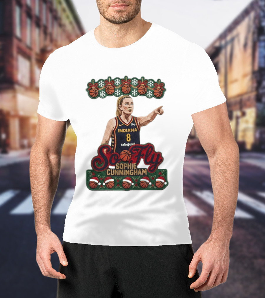 Indiana Fever So Fly Sophie Cunningham Basketball WNBA 2026 T-Shirt