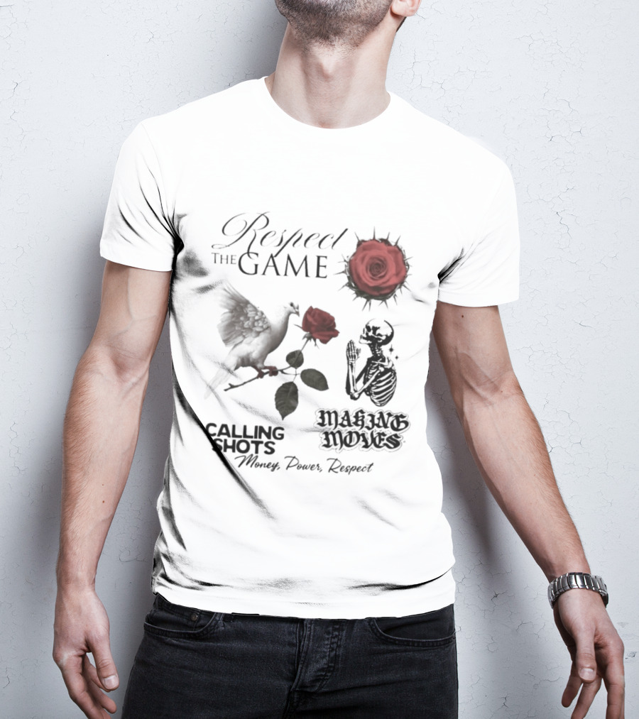 Respect The Game Calling Shots Always Power Thrasher House T-Shirt