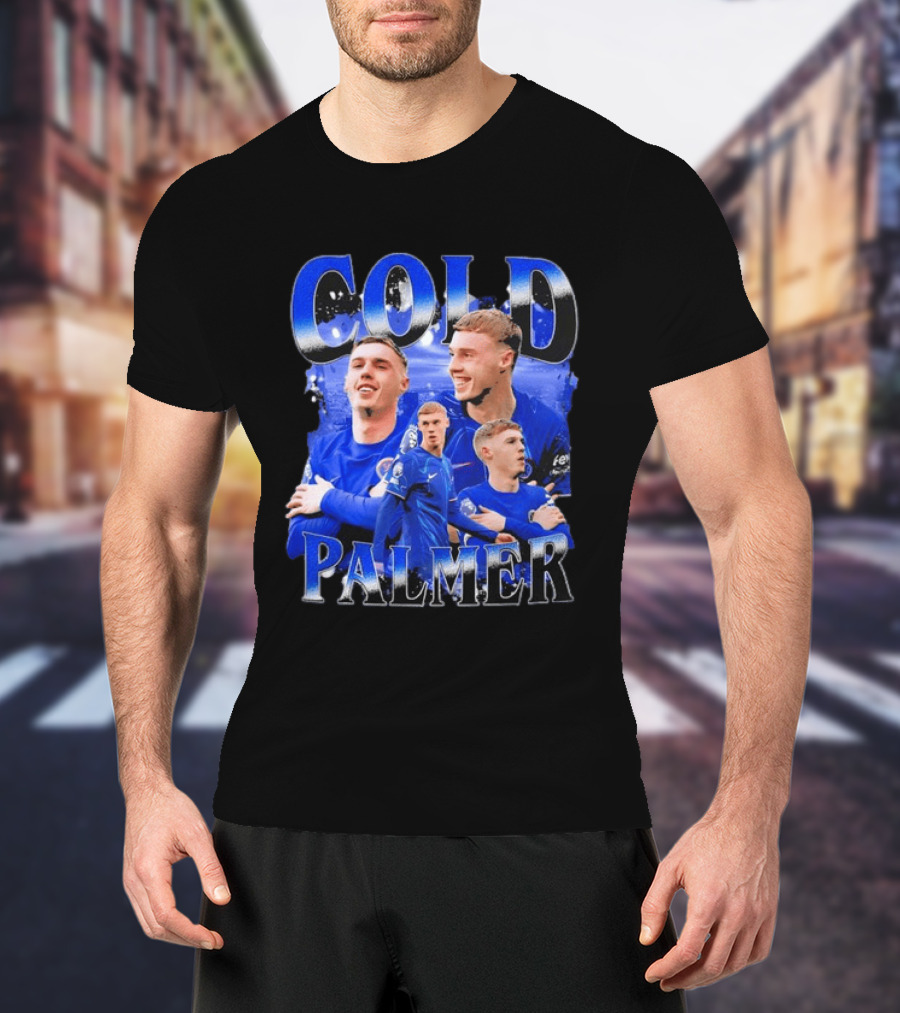 Cole Palmer Chelsea FC Cold Palmer Bootleg Soccer Player T-Shirt