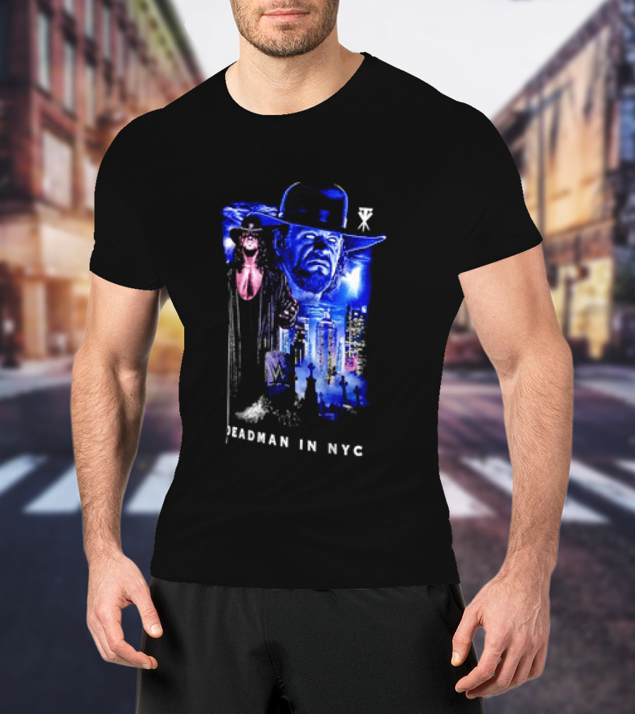 Undertaker Deadman In NYC WWE Fest New York City T-Shirt