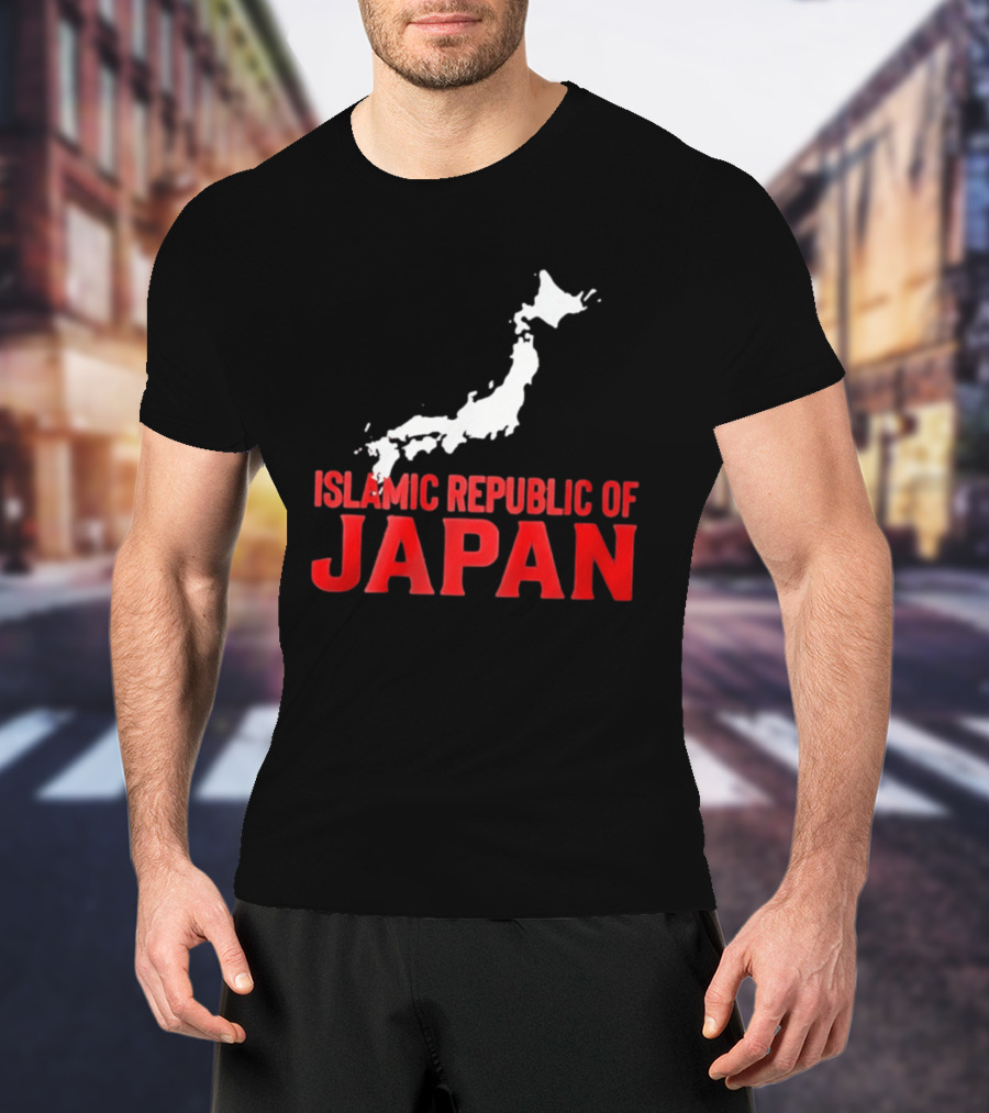 Islamic Republic Of Japan Map 2026 T-Shirt