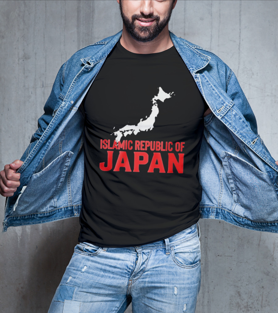 Islamic Republic Of Japan Map 2026 T-Shirt