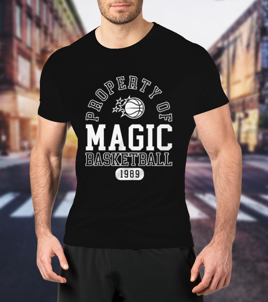Magic Basketball 1989 Property Of Orlando Magic T-Shirt