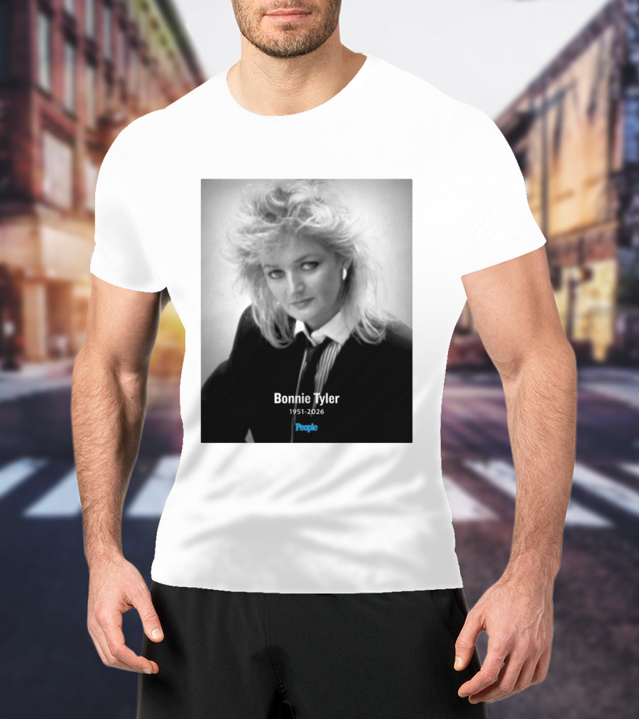 Bonnie Tyler 1951 2026 People Magazine T-Shirt