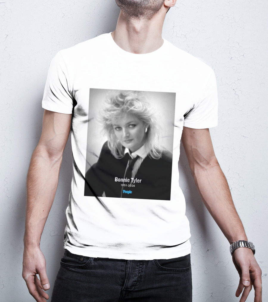 Bonnie Tyler 1951 2026 People Magazine T-Shirt