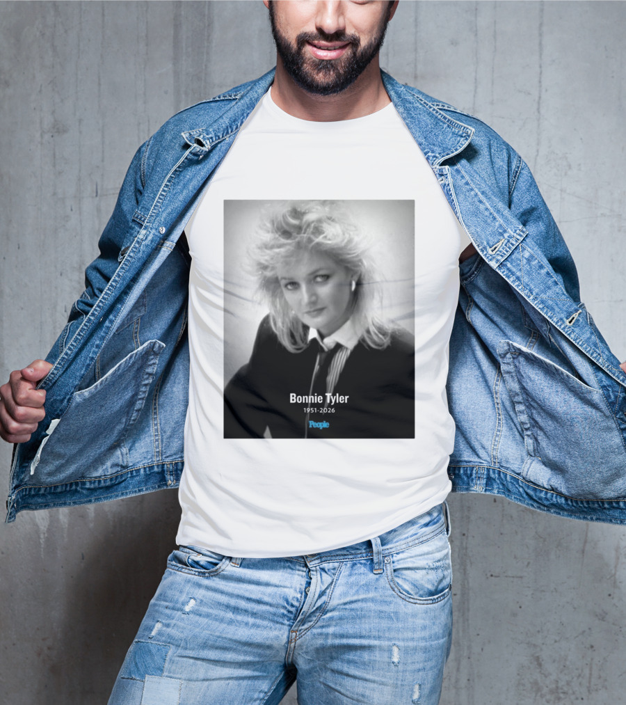 Bonnie Tyler 1951 2026 People Magazine T-Shirt