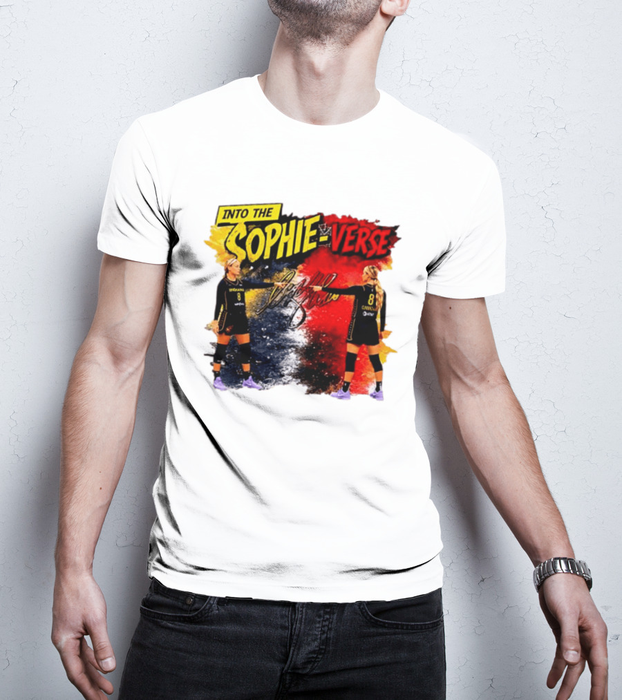 Into The Sophie Verse Sophie Cunningham Indiana Fever WNBA T-Shirt