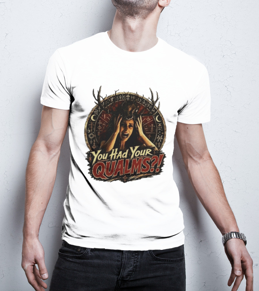Patricia Widows Bay You Had Your Qualms Ritual Symbolism Antlered Figure T-Shirt