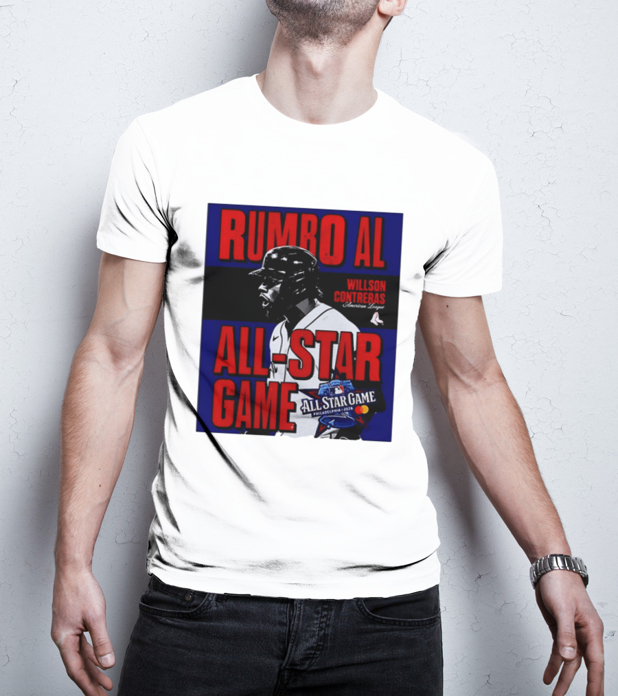 Rumbo AL All Star Game 2026 Willson Contreras Boston Red Sox Philadelphia T-Shirt