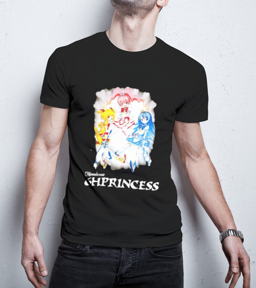 Mononoke 6HPPrincess Anime Characters Colorful Trio T-Shirt