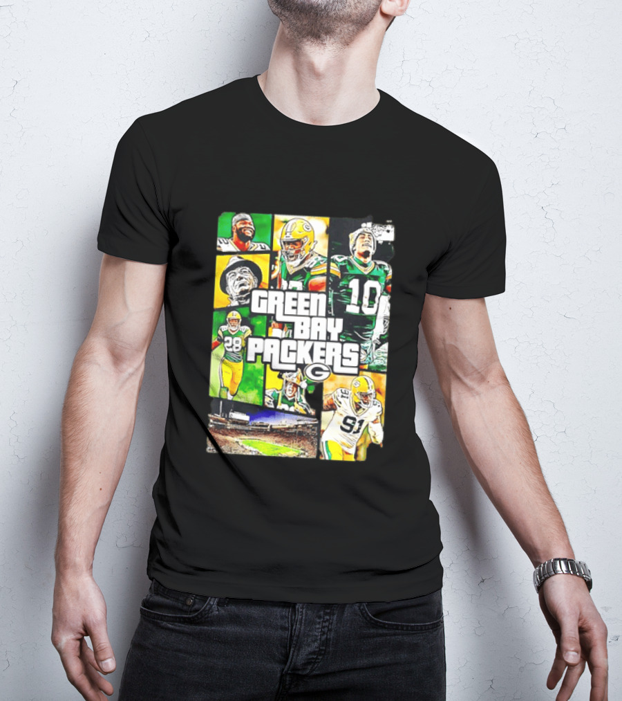 Green Bay Packers Football NFL Team Fan Merchandise T-Shirt