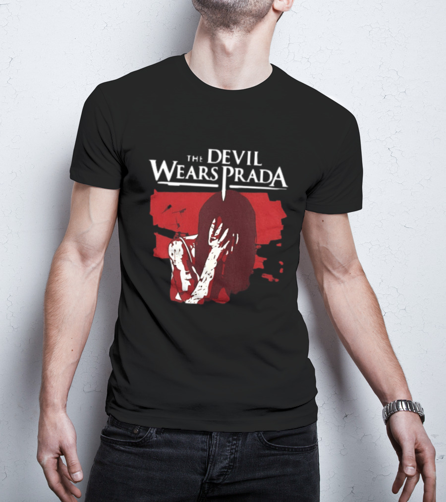 The Devil Wears Prada Crying Girl Red T-Shirt