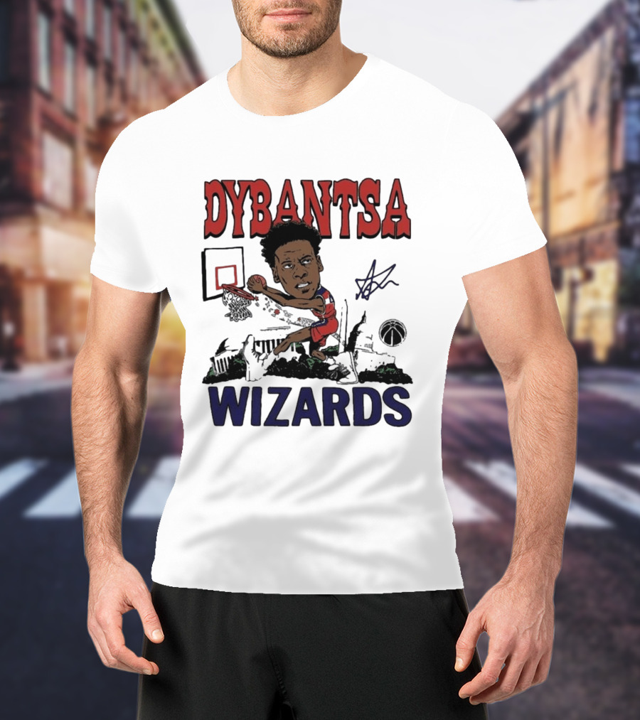 Dybantsa Washington Wizards Rookie Tri Blend Homage T-Shirt