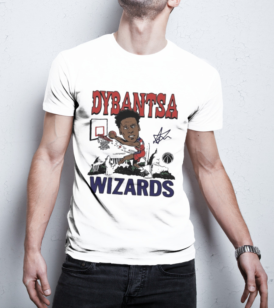 Dybantsa Washington Wizards Rookie Tri Blend Homage T-Shirt