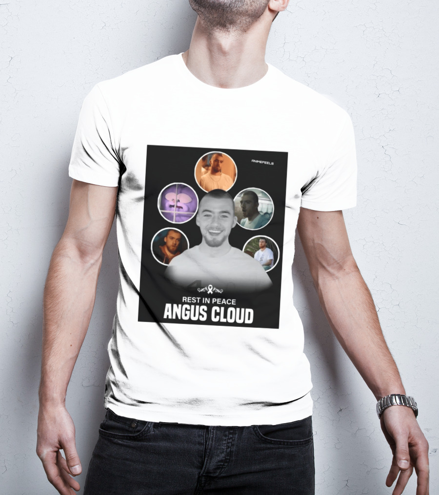 Angus Cloud Memorial Tribute AnimeFeels Rest In Peace T-Shirt