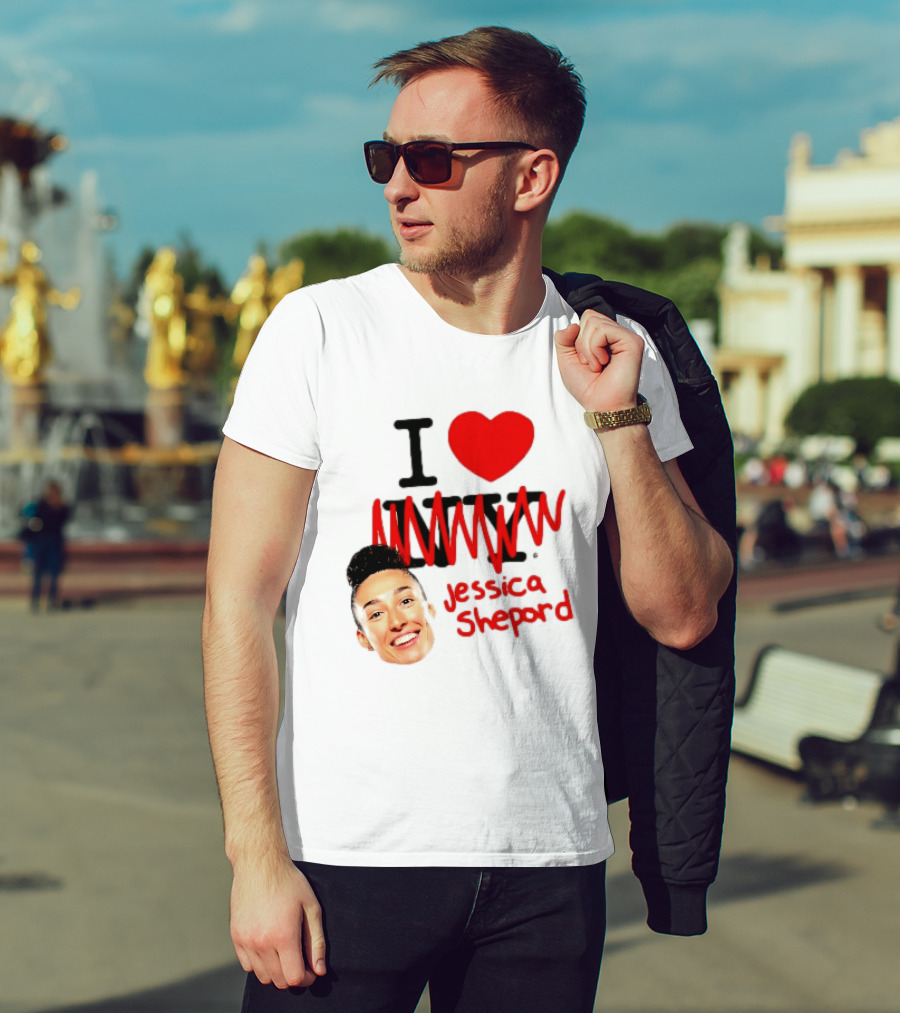 I Love NY Jessica Shepard Heartbeat T-Shirt