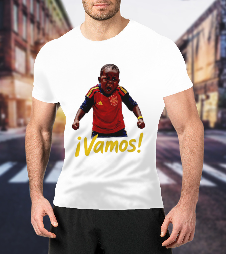 ¡Vamos! Lamine Yamal Spain Football Meme Spain Team Spirit T-Shirt