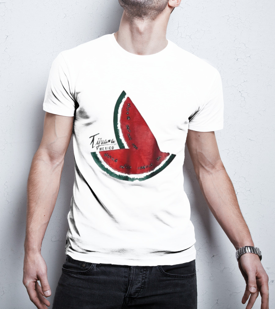 Tijuana Mexico Watermelon Summer Snack Souvenir T-Shirt