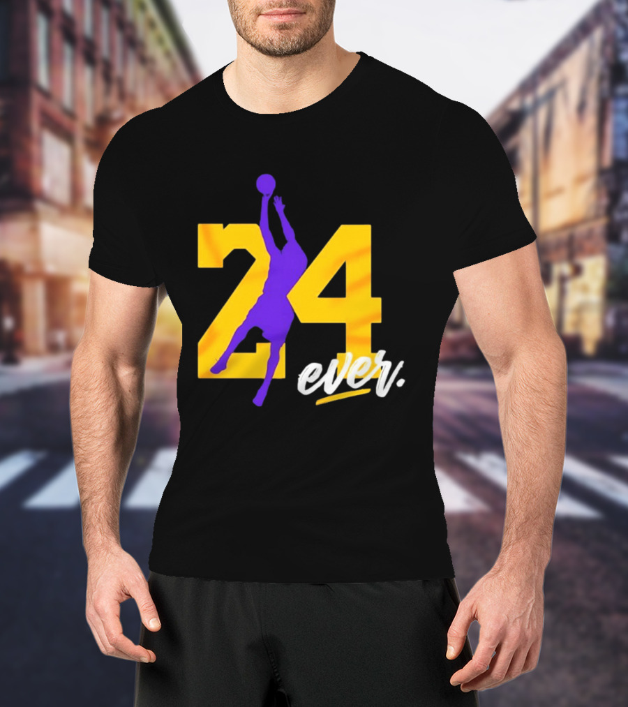 Kobe Bryant Los Angeles Lakers 24 Ever Basketball Legend T-Shirt