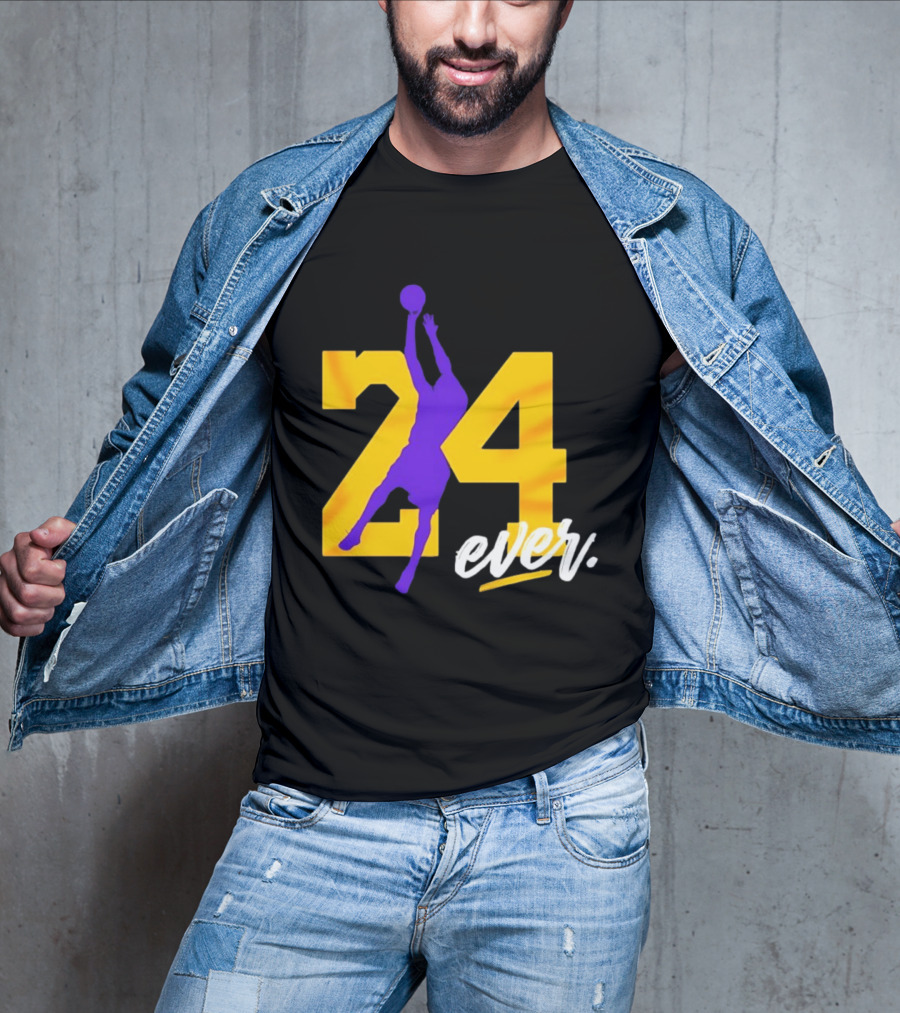 Kobe Bryant Los Angeles Lakers 24 Ever Basketball Legend T-Shirt