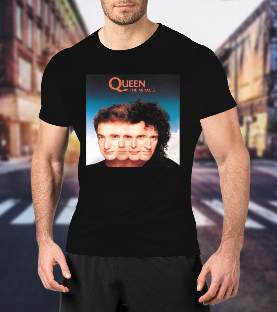 Queen The Miracle Album Cover Art May 1989 Release T-Shirt