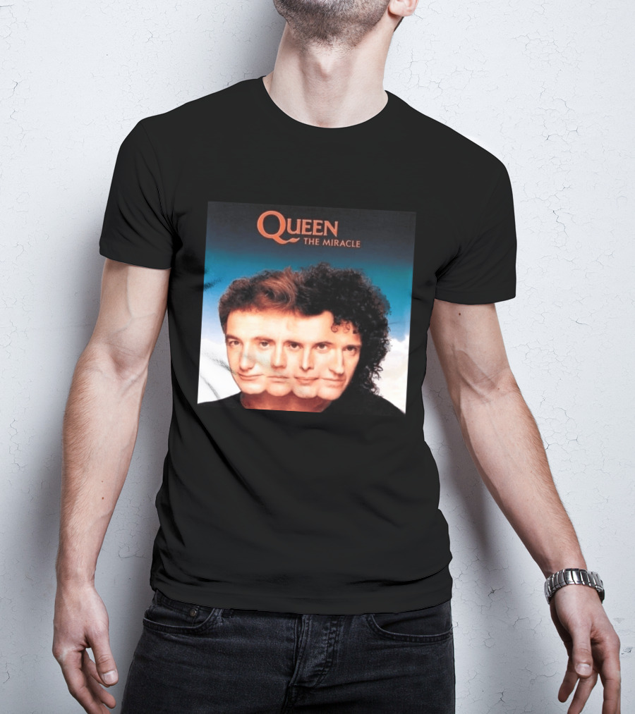 Queen The Miracle Album Cover Art May 1989 Release T-Shirt