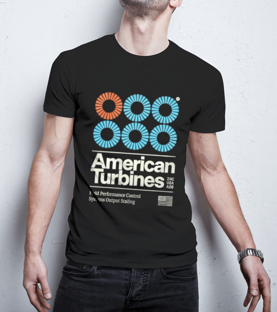 American Turbines Inc USA A26 Field Performance Control Systems Output Scaling T-Shirt