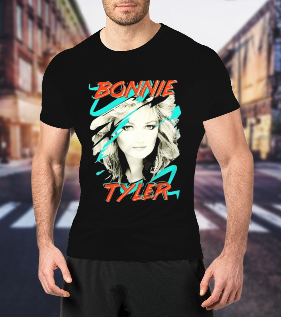 Bonnie Tyler 80s Pop Music Star T-Shirt